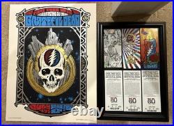 2015 Grateful Dead Productions Fare The Well Soldier Field Signed Print