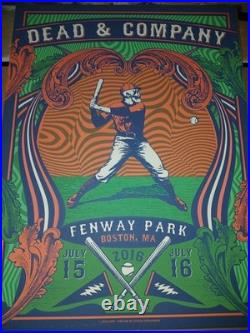 2016 Dead And Compnay Fenway Park Poster