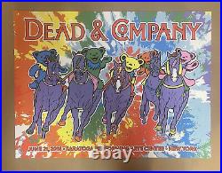 2016 Dead and & Company poster 6-21 SPAC Saratoga Springs, NY #358/850