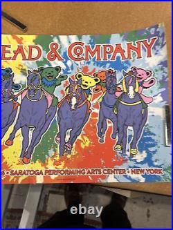 2016 Dead and & Company poster 6-21 SPAC Saratoga Springs, NY #358/850