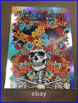 2018 Dead & Company Summer Tour John Vogl FOIL variant poster print S/N LE 27