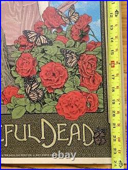 2018 GRATEFUL DEAD TIMOTHY PITTIDES 18 x 24 TOUR CONCERT SCREEN PRINT POSTER