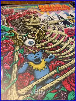 2019 Dead And Company FALL FUN RUN. Hampton VIP Poster. 11-08-2019