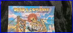 2021 DEAD & COMPANY Concert Poster Print 18 X 24 Philadelphia 1228/1250 Zeb