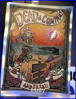 2021 Dead and Company Bethel AP Poster