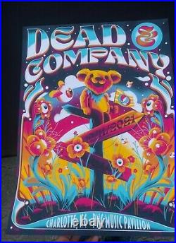 2021 Dead and Company Charlotte Poster