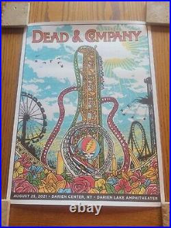 2021 Dead and Company Darien Lake Poster 18x24 #374 of 600