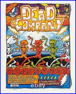 2021 Dead and Company Hollywood Bowl AJ Masthay Halloween Poster