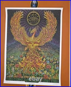 2021 Dead and Company VIP Poster. Signed by EMEK #1685