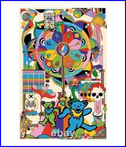 2021 Grateful Dead 3D Lenticular BNG by Murugiah 24x36 NEW