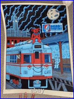 2022 Dead and Company Chicago Wrigley Field Poster By Owen Murphy. 932/2420