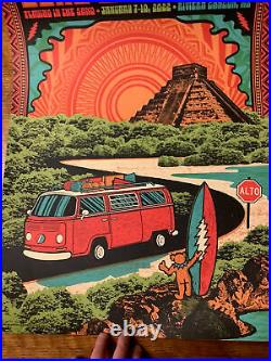 2022 Dead and Company Playing in The Sand PITS Poster Week 1 # 168/650 Show Ed