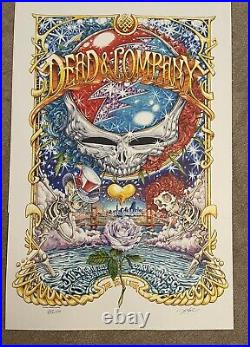 2023 Dead and Company Poster San Francisco Final Oracle Shows Flawless
