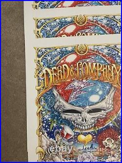 2023 Dead and Company Poster San Francisco Final Oracle Shows Flawless