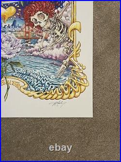 2023 Dead and Company Poster San Francisco Final Oracle Shows Flawless