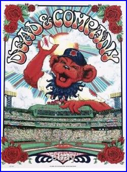 2023 OFFICAL Dead and Company poster Fenway Park Boston 6/24-25/23