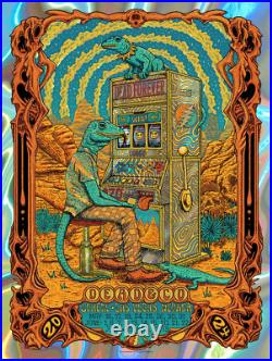 2024 Dead & Company Sphere Vegas Event poster Online Lava Foil Edition #324/335