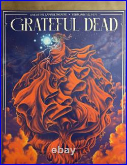2024 Grateful Dead Capitol Theatre poster 02/18/1971 Relix Baily Race #22/230