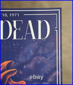 2024 Grateful Dead Capitol Theatre poster 02/18/1971 Relix Baily Race #22/230