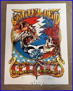 2024 Grateful Dead Capitol Theatre poster 11/05/1970 Relix AJ Masthay #32/200