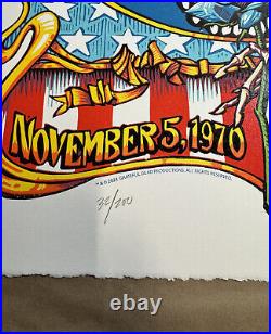 2024 Grateful Dead Capitol Theatre poster 11/05/1970 Relix AJ Masthay #32/200