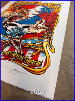 2024 Grateful Dead Capitol Theatre poster 11/05/1970 Relix AJ Masthay #32/200