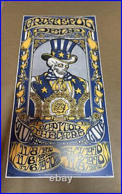 2024 Grateful Dead Capitol Theatre poster November 1970 Relix #12/100 SOLD OUT