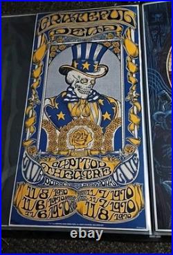 2024 Grateful Dead Capitol Theatre poster November 1970 Relix #87/100 Blue Var