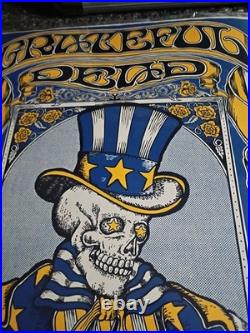 2024 Grateful Dead Capitol Theatre poster November 1970 Relix #87/100 Blue Var