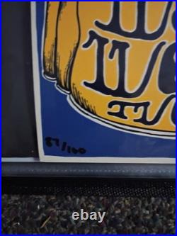 2024 Grateful Dead Capitol Theatre poster November 1970 Relix #87/100 Blue Var