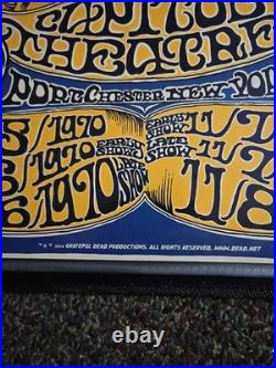 2024 Grateful Dead Capitol Theatre poster November 1970 Relix #87/100 Blue Var