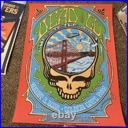 2025 Dead & Co GD 60th Poster Golden Gate Park 8/3 Bob Weir Last Show #2027/3045