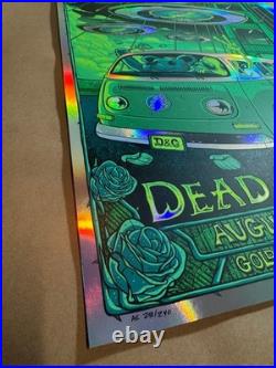 2025 Dead and & Company 60th Golden Gate FOIL Artist Signed Mazza AE #28/240