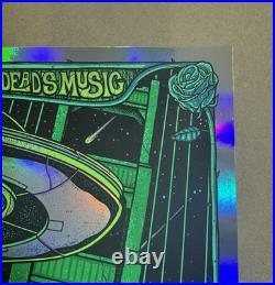 2025 Dead and & Company 60th Golden Gate FOIL Artist Signed Mazza AE #28/240