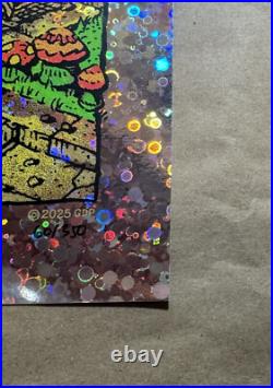 2025 Dead & and Company Sphere 3-28-25 Bubble Foil David Welker #60 of 350