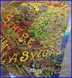 2025 Dead & and Company Sphere 3-28-25 Bubble Foil David Welker #60 of 350