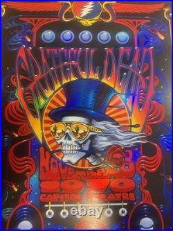 2025 Grateful Dead Capitol Theatre poster FOIL 11/08/70 Relix Richard Biffle