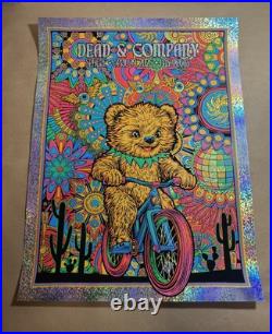 25 Dead & and Company Sphere poster 4-19-25 Online Speckle Foil Slater #320/350