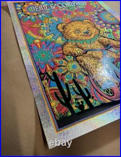 25 Dead & and Company Sphere poster 4-19-25 Online Speckle Foil Slater #320/350