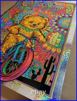 25 Dead & and Company Sphere poster 4-19-25 Online Speckle Foil Slater #320/350