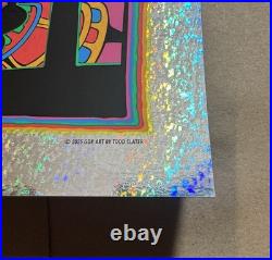 25 Dead & and Company Sphere poster 4-19-25 Online Speckle Foil Slater #320/350