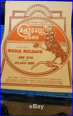 A night wth the Grateful Dead by Rick Griffin Poster @ the Omni in Atlanta