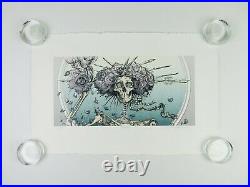 AJ Masthay Bertha Lavender Lady Grateful Dead Art Print #/100 23k BNG Poster Co