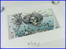 AJ Masthay Bertha Lavender Lady Grateful Dead Art Print #/100 23k BNG Poster Co