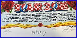 AJ Masthay Dead And Company 2021 Tour Poster MINT