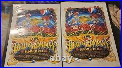 AJ Masthay Dead & Co. The Final Tour Print 2023 Signed 4952/5000 & 4953/5000
