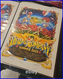 AJ Masthay Dead & Co. The Final Tour Print 2023 Signed 4952/5000 & 4953/5000