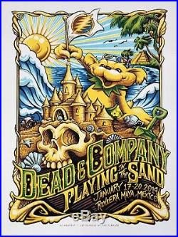 AJ Masthay Dead and Company Playing in the Sand Artist Edition