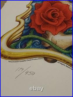 AJ Masthay, Grateful Dead St Stephen Ltd Ed Print, Signed & Numbered #174/450