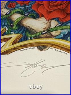 AJ Masthay, Grateful Dead St Stephen Ltd Ed Print, Signed & Numbered #174/450